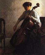 Joseph Decamp The Cellist oil painting picture wholesale